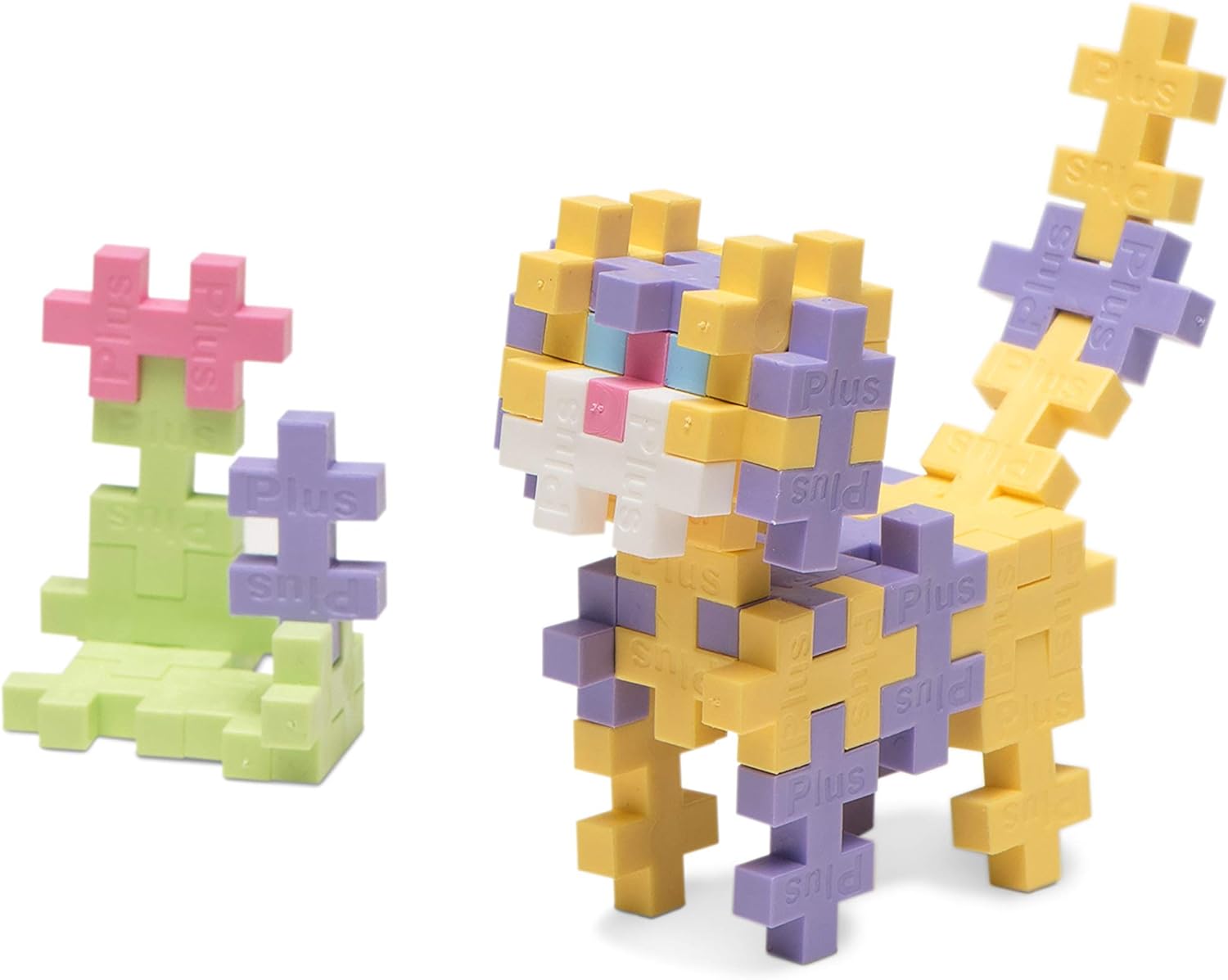 Plus Plus – Open Play Tube – 240 Piece Pastel Color Mix – Construction Building STEM | STEAM Toy, Interlocking Mini Puzzle Blocks for Kids
